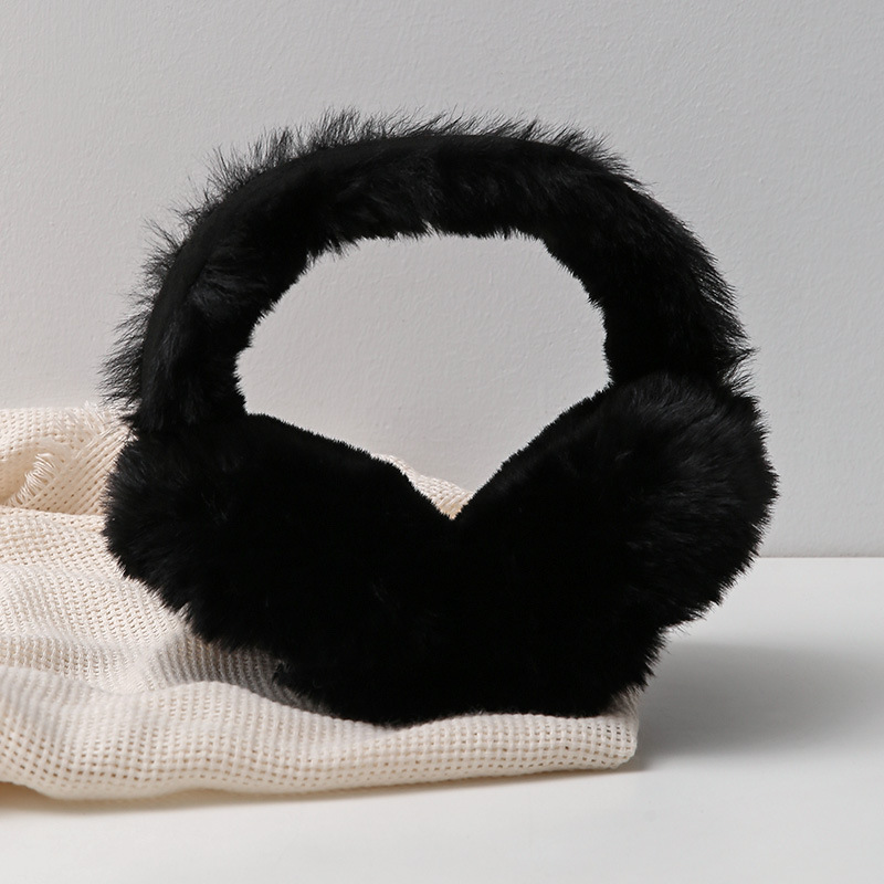 Soft Winter Warm Adjustable Furry Headband Ear Warmer Earmuffs - Picture 13 of 14