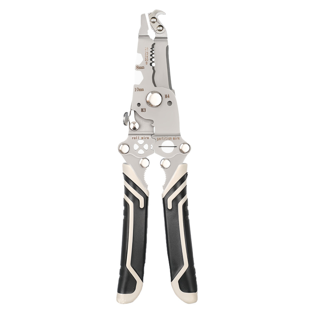 Foldable Wire Stripper New Multi-function Wire Stripping Pliers Universal USA - Picture 7 of 7
