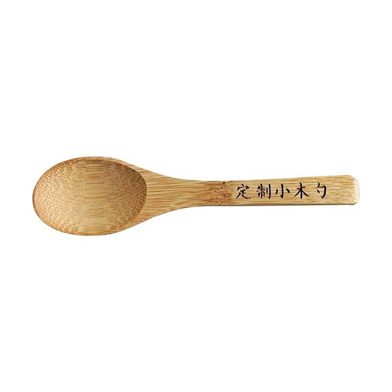 10Pcs/Set Mini Wooden Spoon Small Soup Spoons Serving Spoons Condiments Spoons