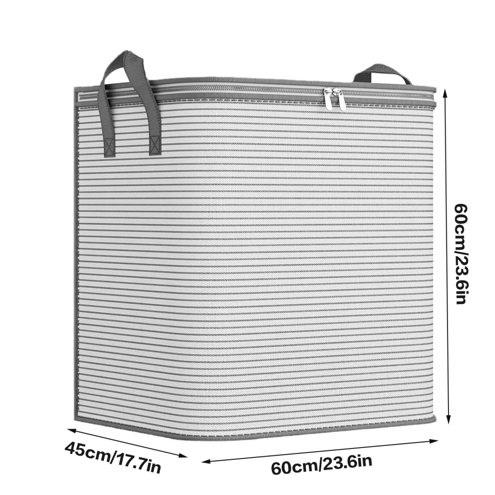 Large Capacity Quilts Storage Bags With Zipper Heavy Duty Moving Bags Organize - Picture 9 of 9