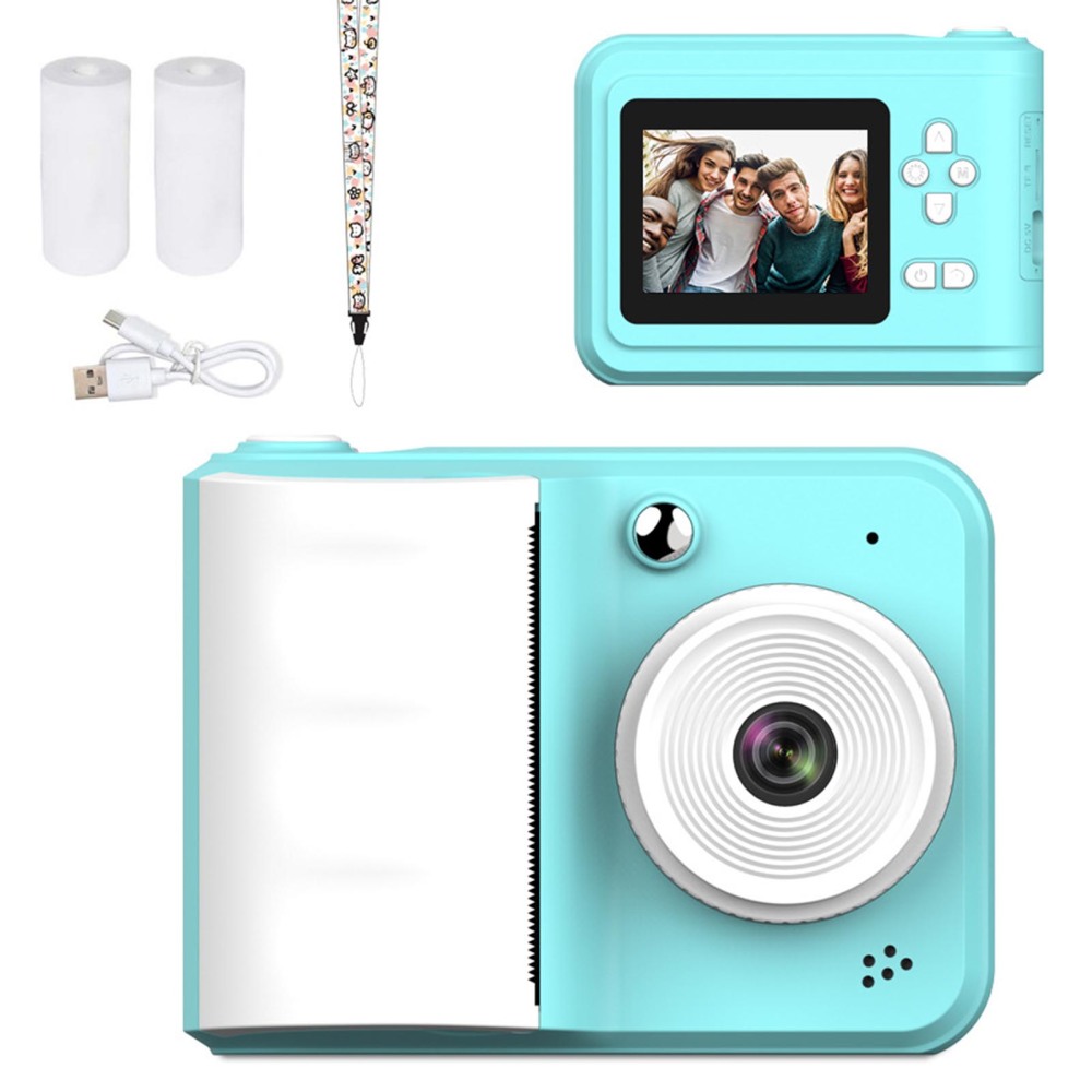 Kids Instant Print Camera Mini Thermal Printer HD Camera Christmas Gifts - Picture 13 of 14