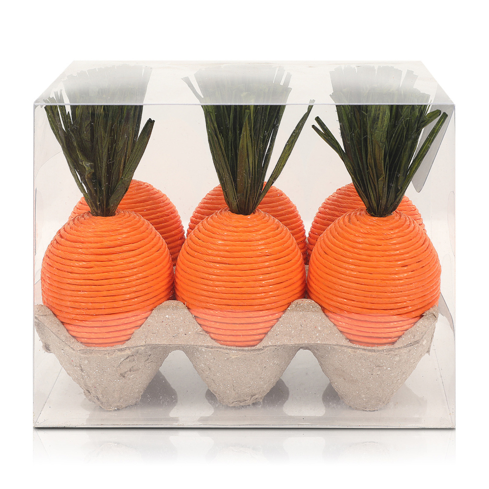 6XEaster Artificial Carrot Ornament Tabletop Decoration Party Celebration Easter - Picture 13 of 13