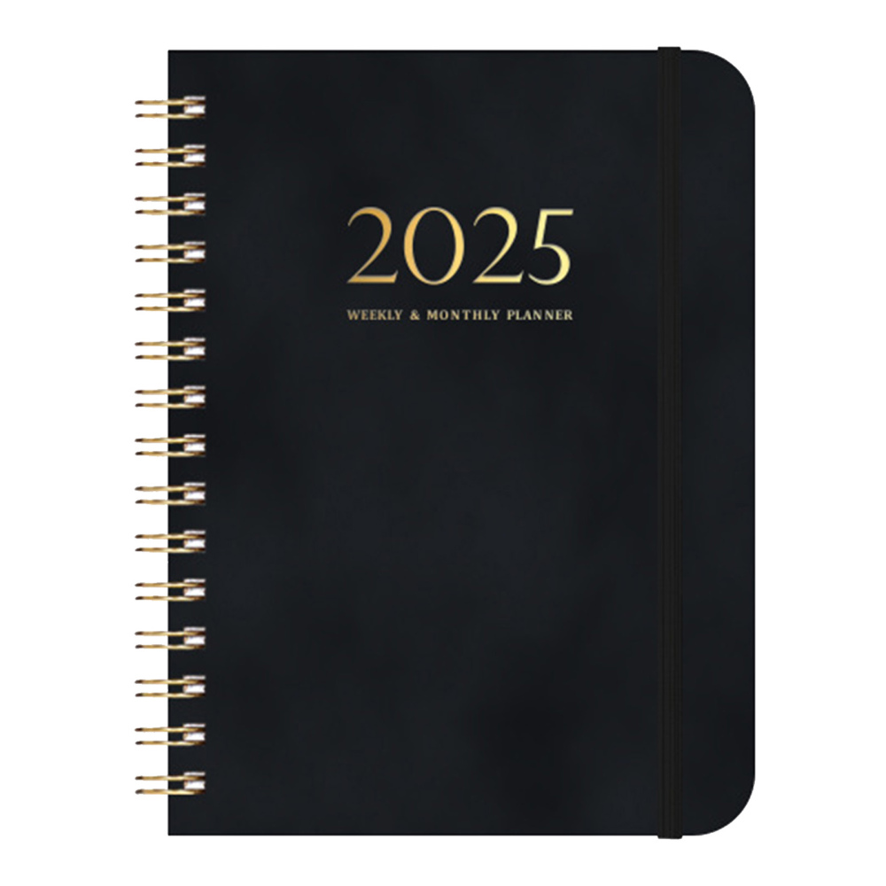 2025 Planner, Weekly and Monthly Calendar Planner Book (Jan 2025 - Dec 2025)