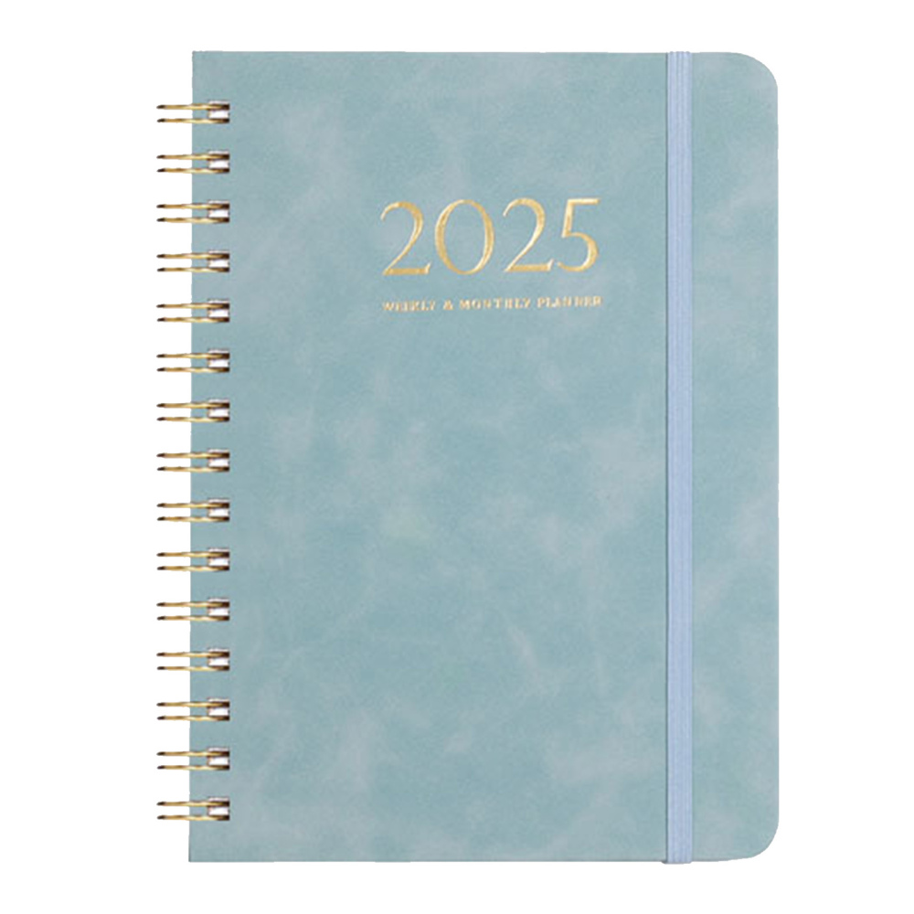 2025 Planner, Weekly and Monthly Calendar Planner Book (Jan 2025 - Dec 2025)