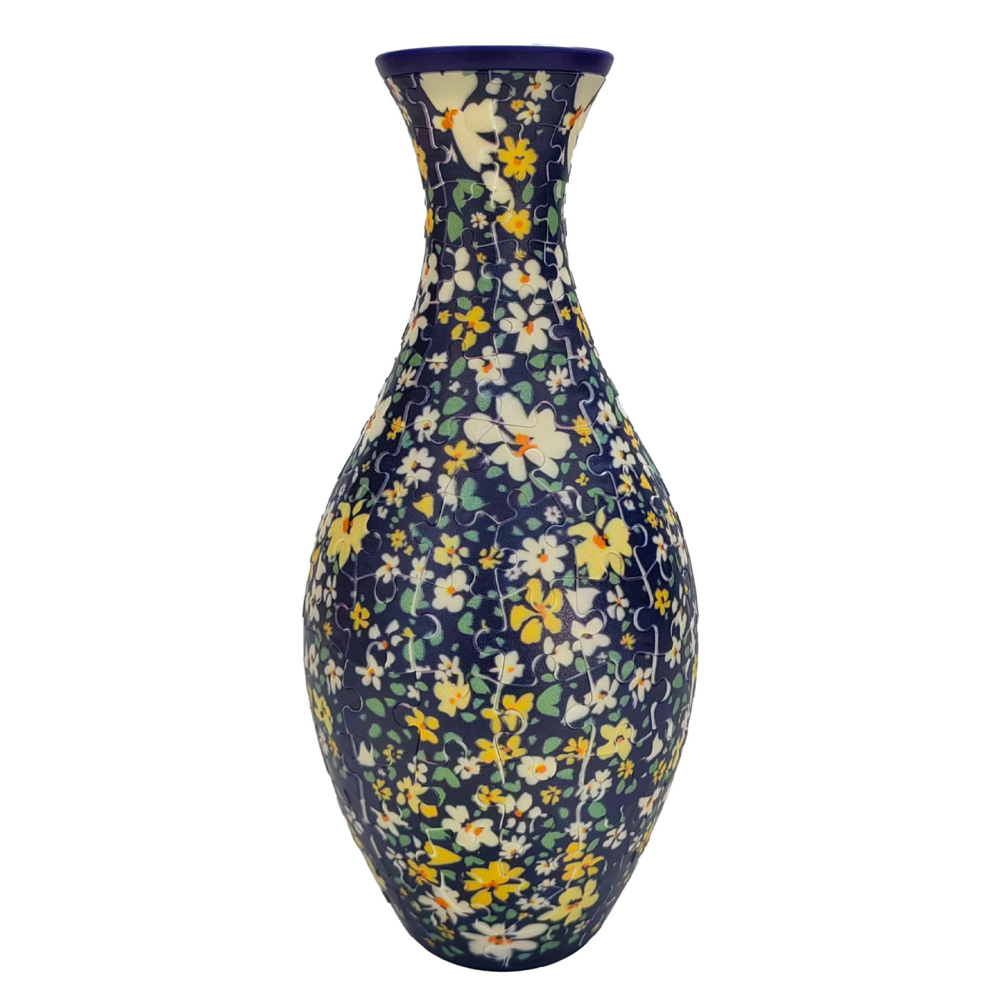 3D Art Puzzle Vase, Piece Relax Puzzles Vase, Unique 160 Pieces Plastic Puzzles - Picture 17 of 18