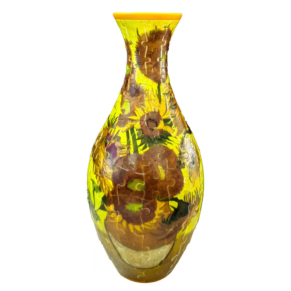 3D Art Puzzle Vase, Piece Relax Puzzles Vase, Unique 160 Pieces Plastic Puzzles - Picture 18 of 18
