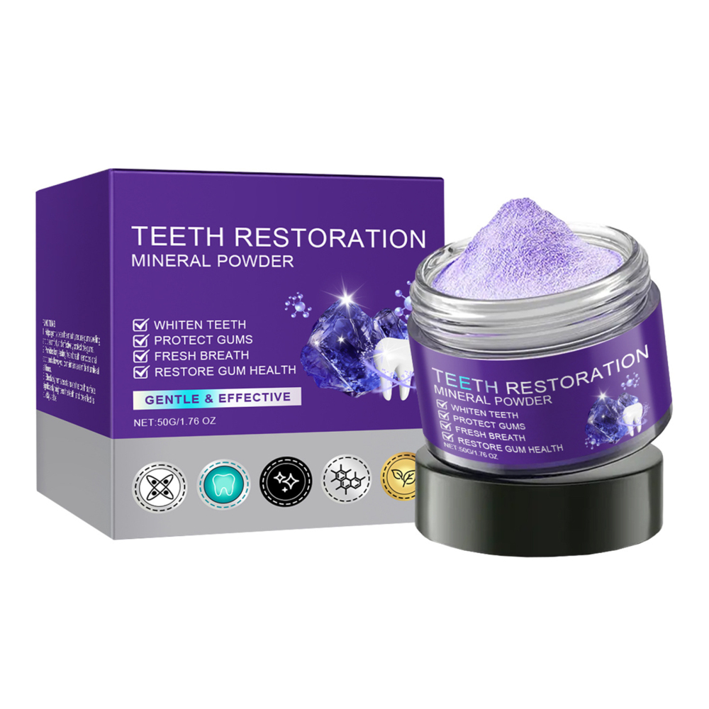 1/2/3PCS Dental Restoration Mineral Powder Mineral Tooth Powder Teeth Whitening