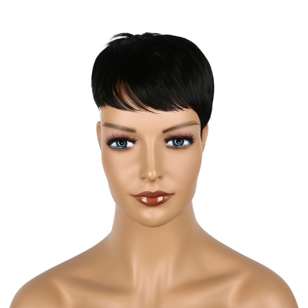 Mens Wig Short Hair, Mens Hair Replacement Wigs Mens’s Toupee Full Wig