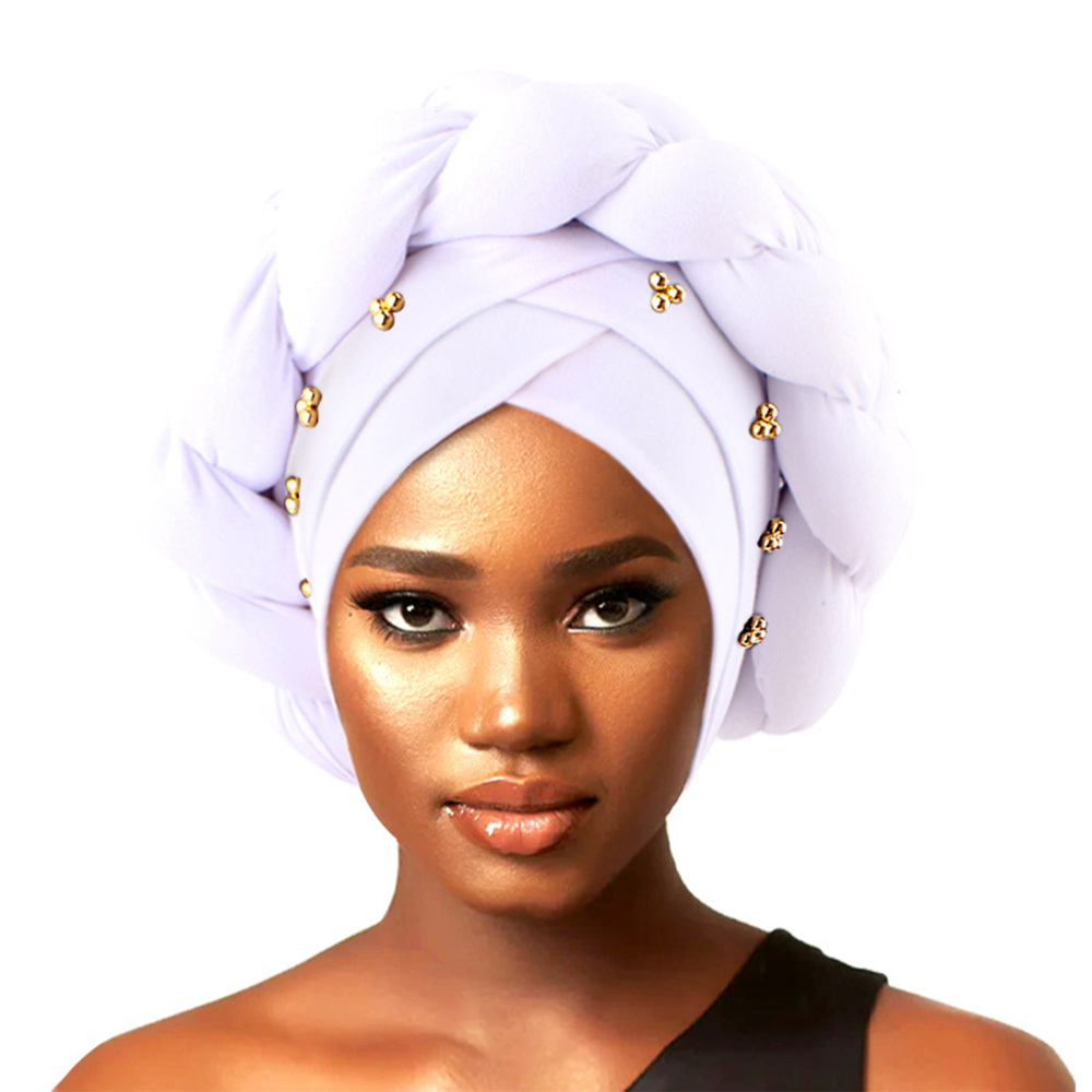 Women's Headwrap, Pre-tied African Print Women's Turban, Bandana Chemo Head Wrap - Picture 13 of 15