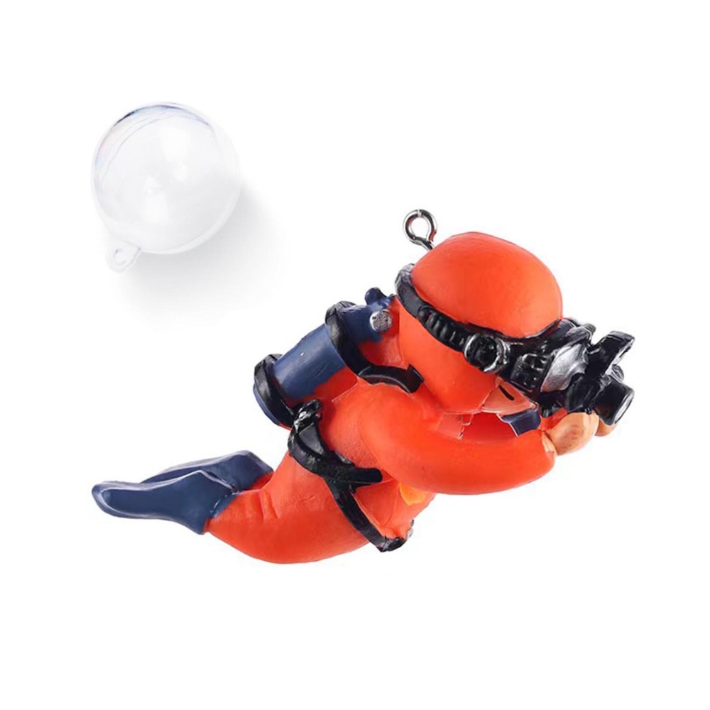 Diver Fish Tank Aquarium Decor Diver Floating Device Fish Tank Diver Ornament - Picture 16 of 18