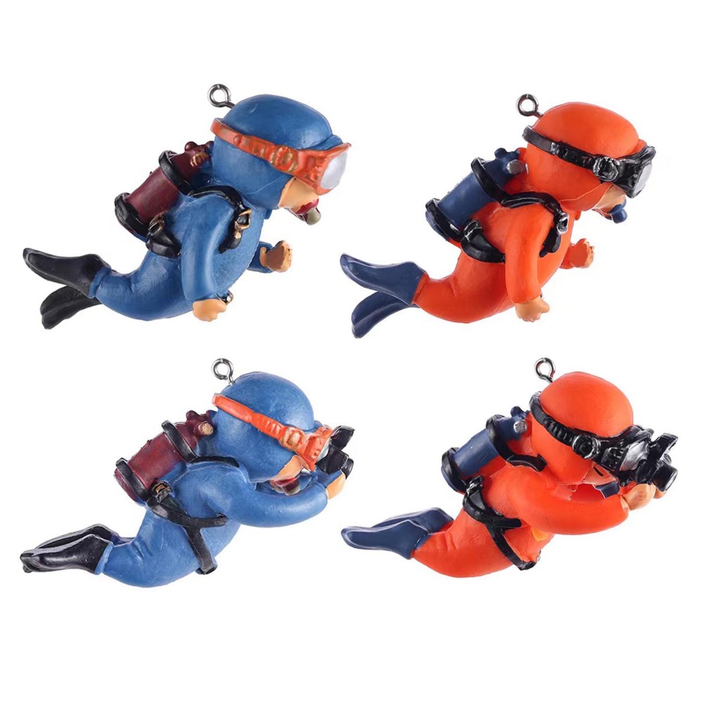 Diver Fish Tank Aquarium Decor Diver Floating Device Fish Tank Diver Ornament - Picture 18 of 18