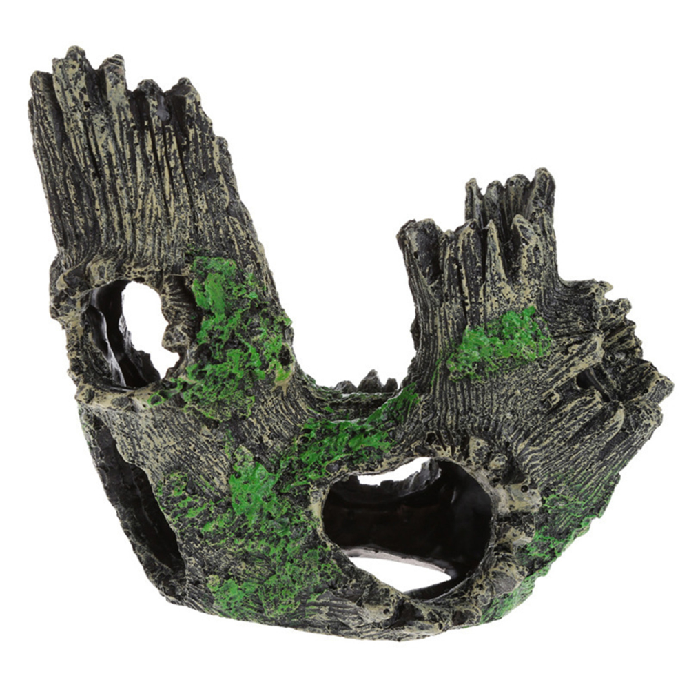 Aquarium Resin Hiding Cave Simulation Shrimp Cave Decorative Tree Root House - Picture 12 of 12