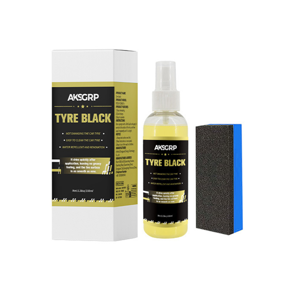 1/2Set Tire Shine Spray,Tire Black Tire Shine,Car Wheel Shine Dressing Cleaner - Picture 11 of 12