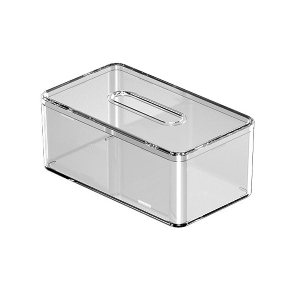 Clear Facial Tissue Box Cover Paper Storage Holder Napkin Dispenser Organizer AU - Picture 14 of 14