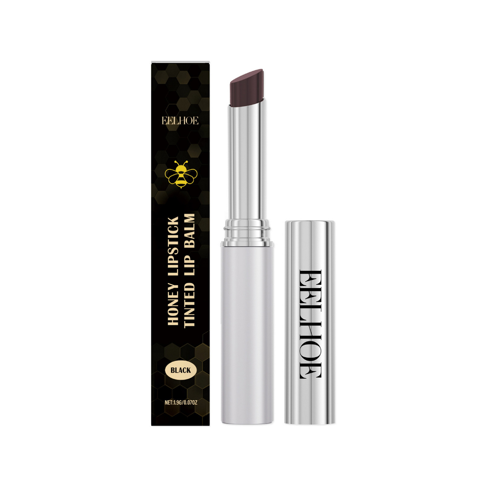 1/2PCS Honeynoir - Black Honey Lipstick, Honey Noir Black Honey Lipstick - Picture 16 of 17