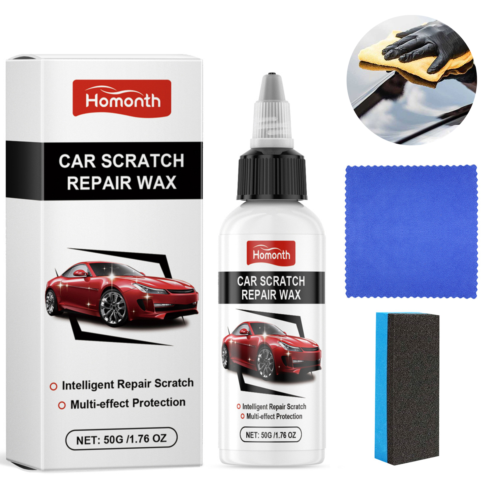 Liquid Car Glass Polish,Scratch Repair Wax Coating,Shiny Stuff Paint Restorer AU - Picture 13 of 16