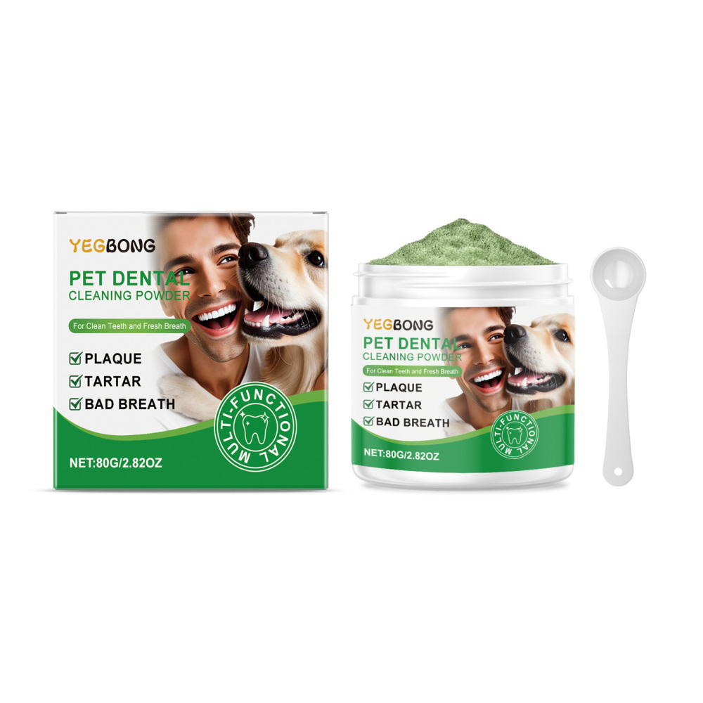 1-5Pcs Dog Dental Cleaning Powder - Teeth Brightening, Prevents Tartar Reduces - Picture 16 of 16