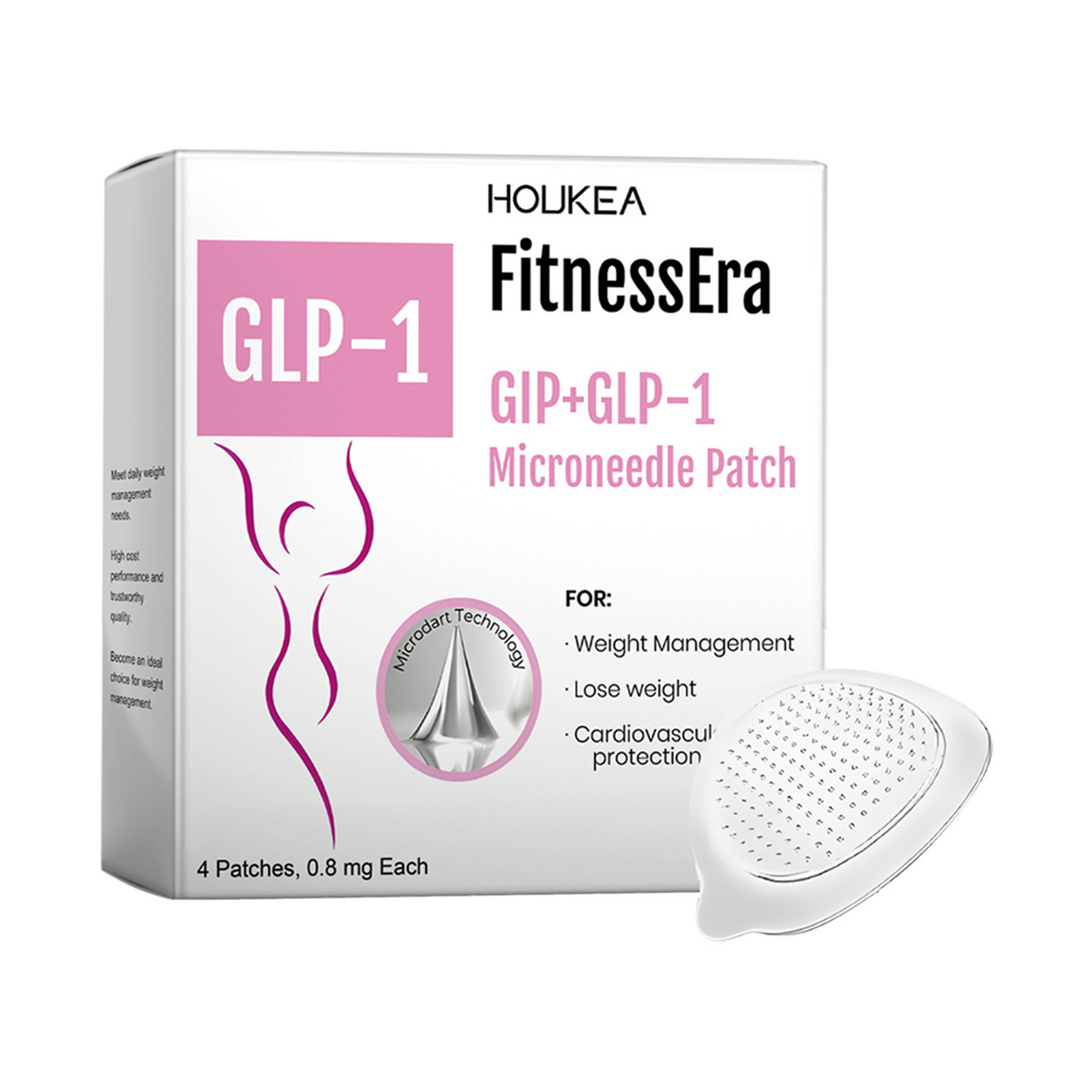 Nano Microneedle Patch, GIP-GLP-1 Patch, Unisex Slimming Microneedle Patch - Picture 14 of 21