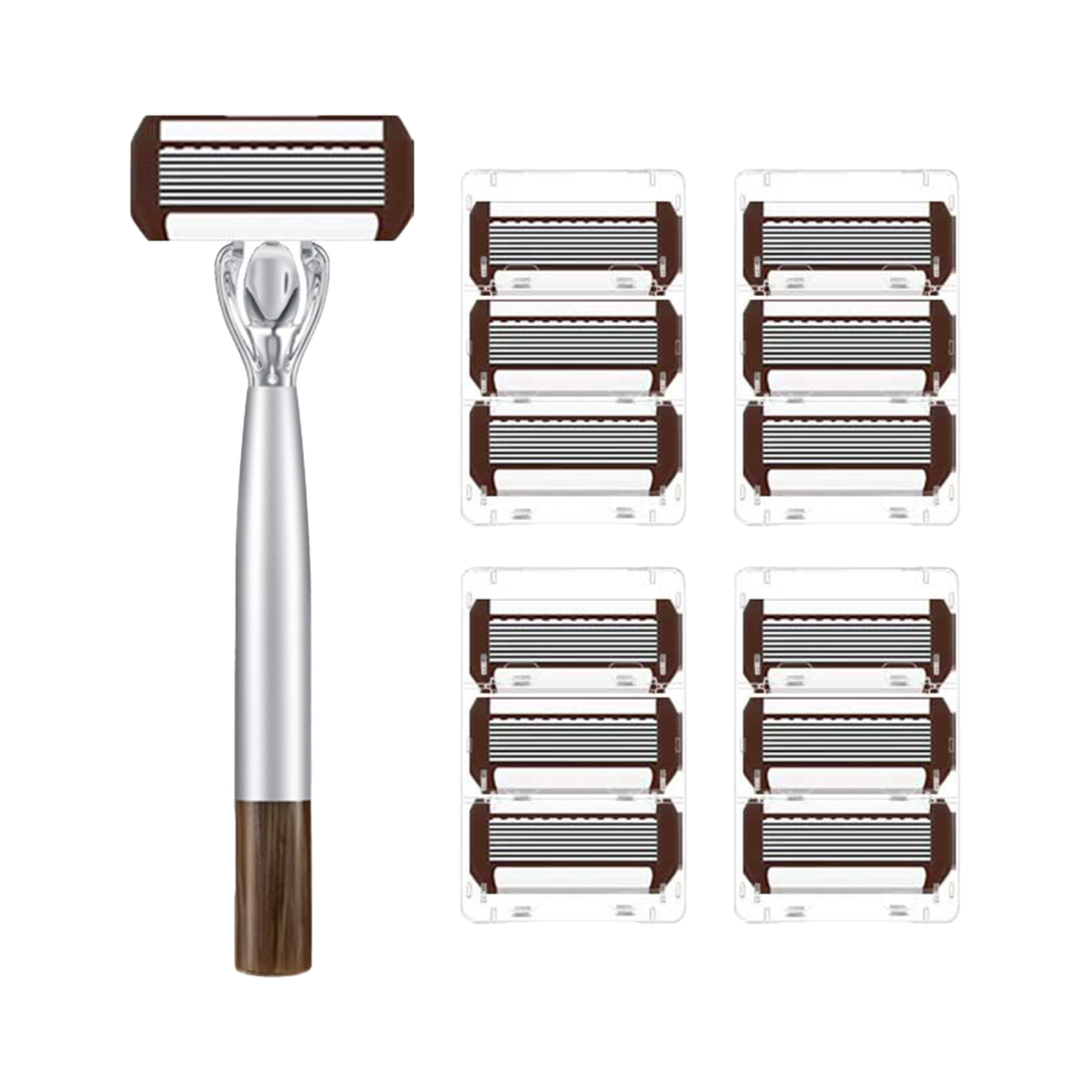 Set With Replaceable Shaving Blades