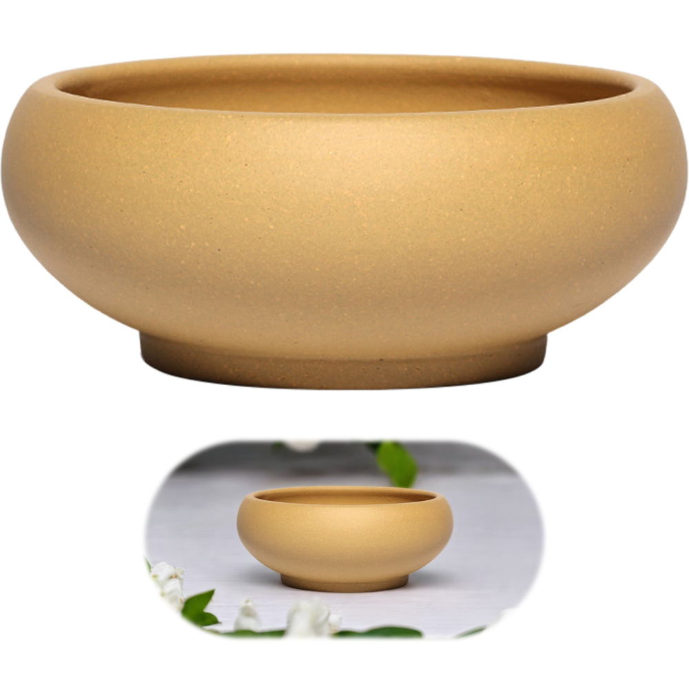 Planter Handmade Ceramic Bonsai Planter Pot, Versatile Tabletop Garden Pot - Picture 13 of 16