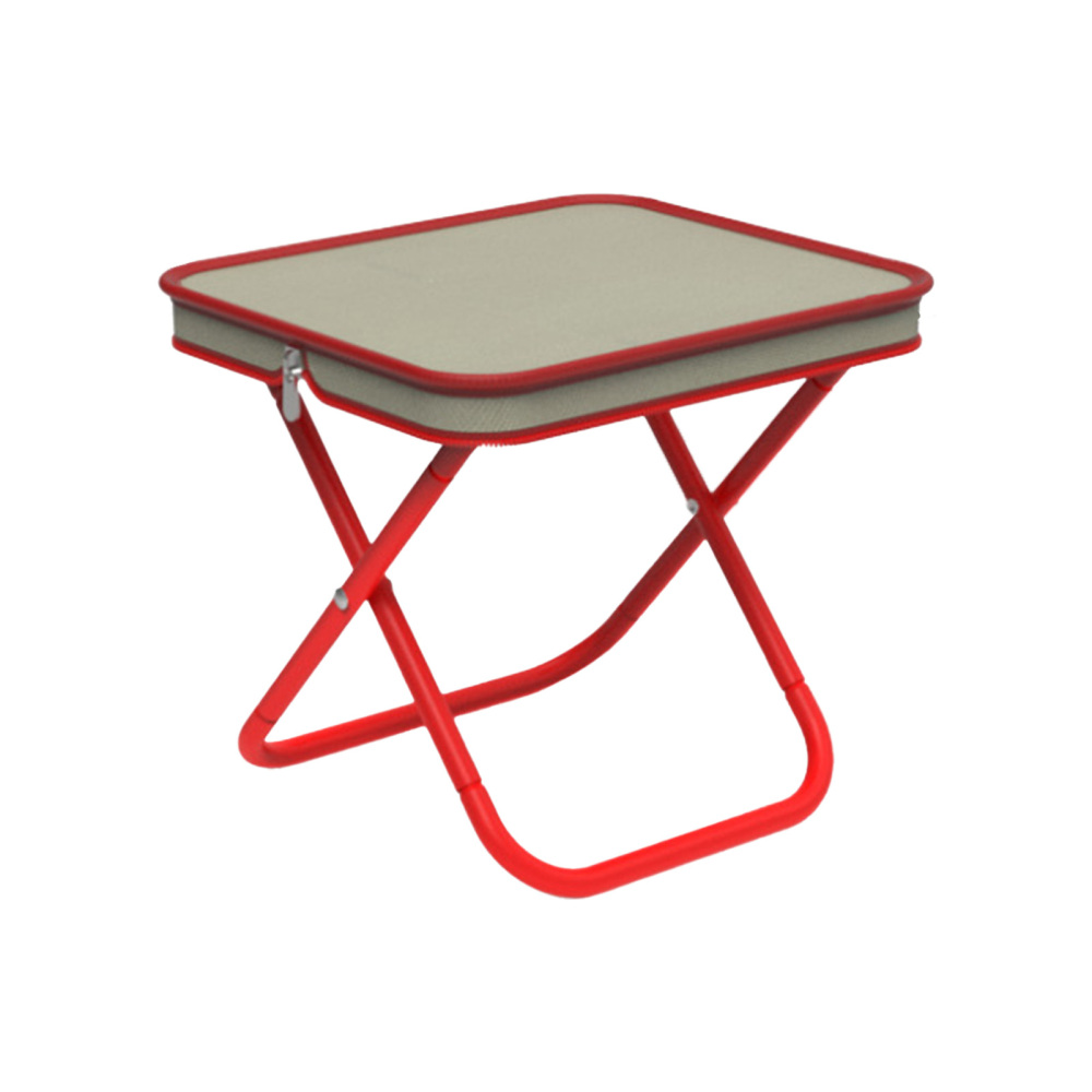 Portable Outdoor Folding Stool Camping Fishing Picnic Chair Seat Hiking Metal - Picture 13 of 14