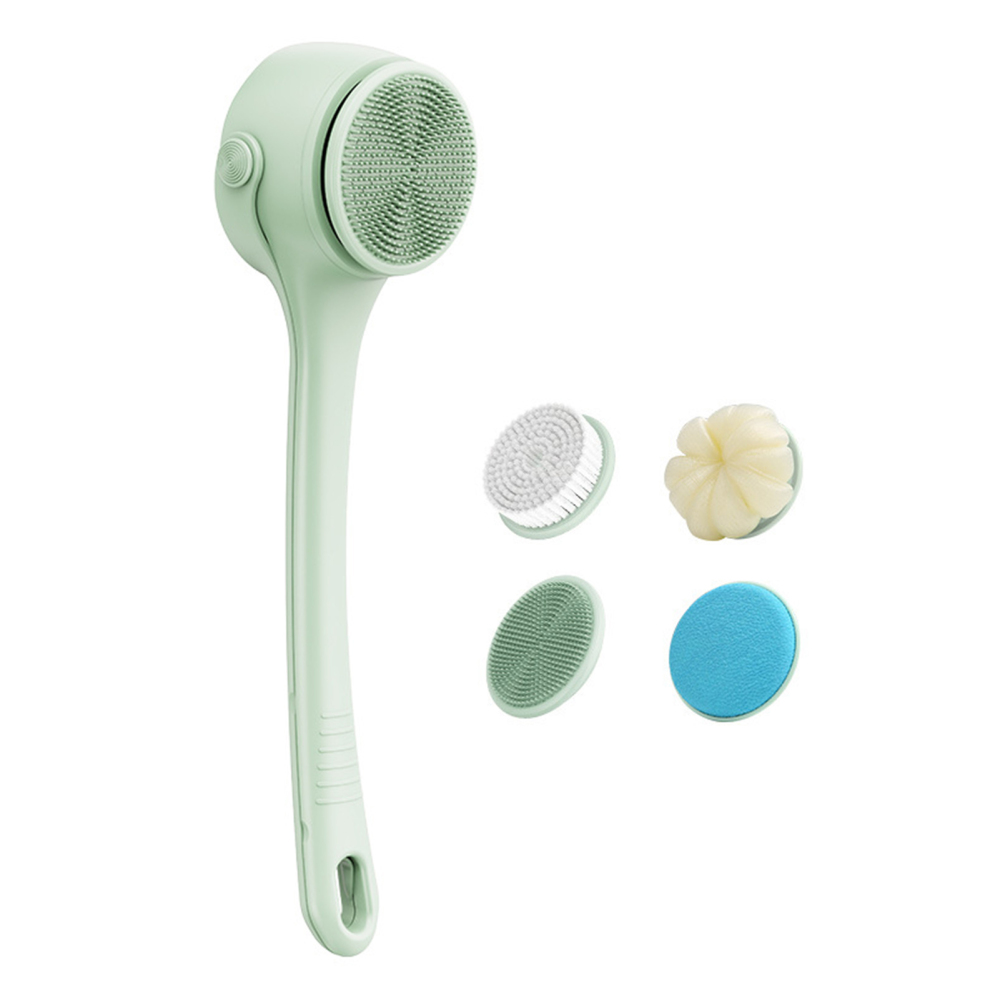 Electric Body Brush Back Scrubber for Shower, Dual Handle Auto Spinning Exfoliat - Picture 13 of 14