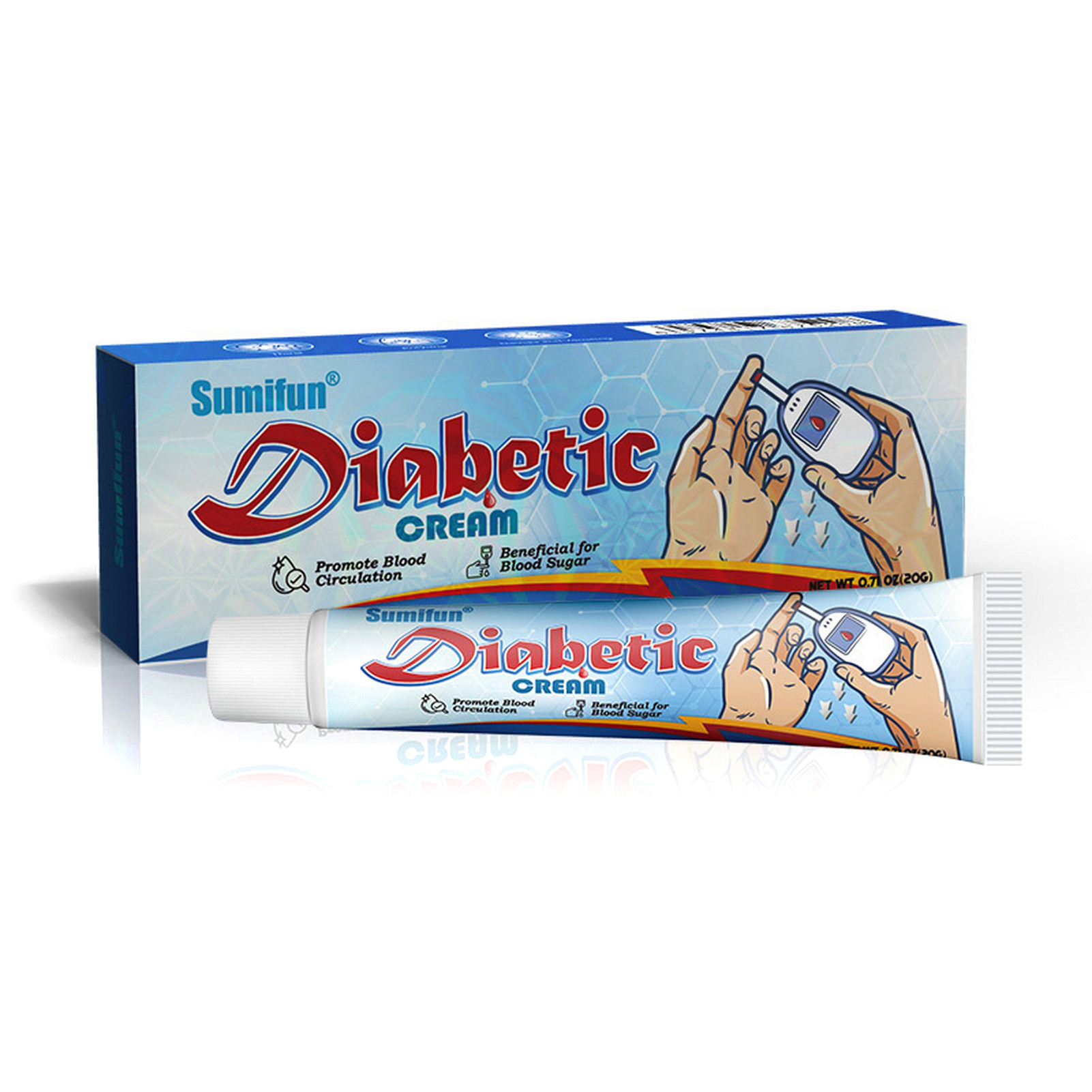 1-10x Diabetic Foot Skin External Ointment Cream Anti-Itch Body Cream Treatment - Picture 13 of 17