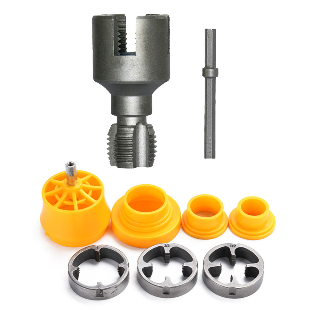 Integrated Internal & External Pipe Threading Tool, PVC Pipe Thread Cutting Tool - Picture 13 of 15