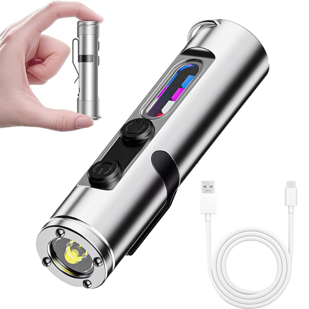 Taclite Mini -Ultimate Everyday Micro Tool, Rechargeable LED Tactical Flashlight - Picture 14 of 14