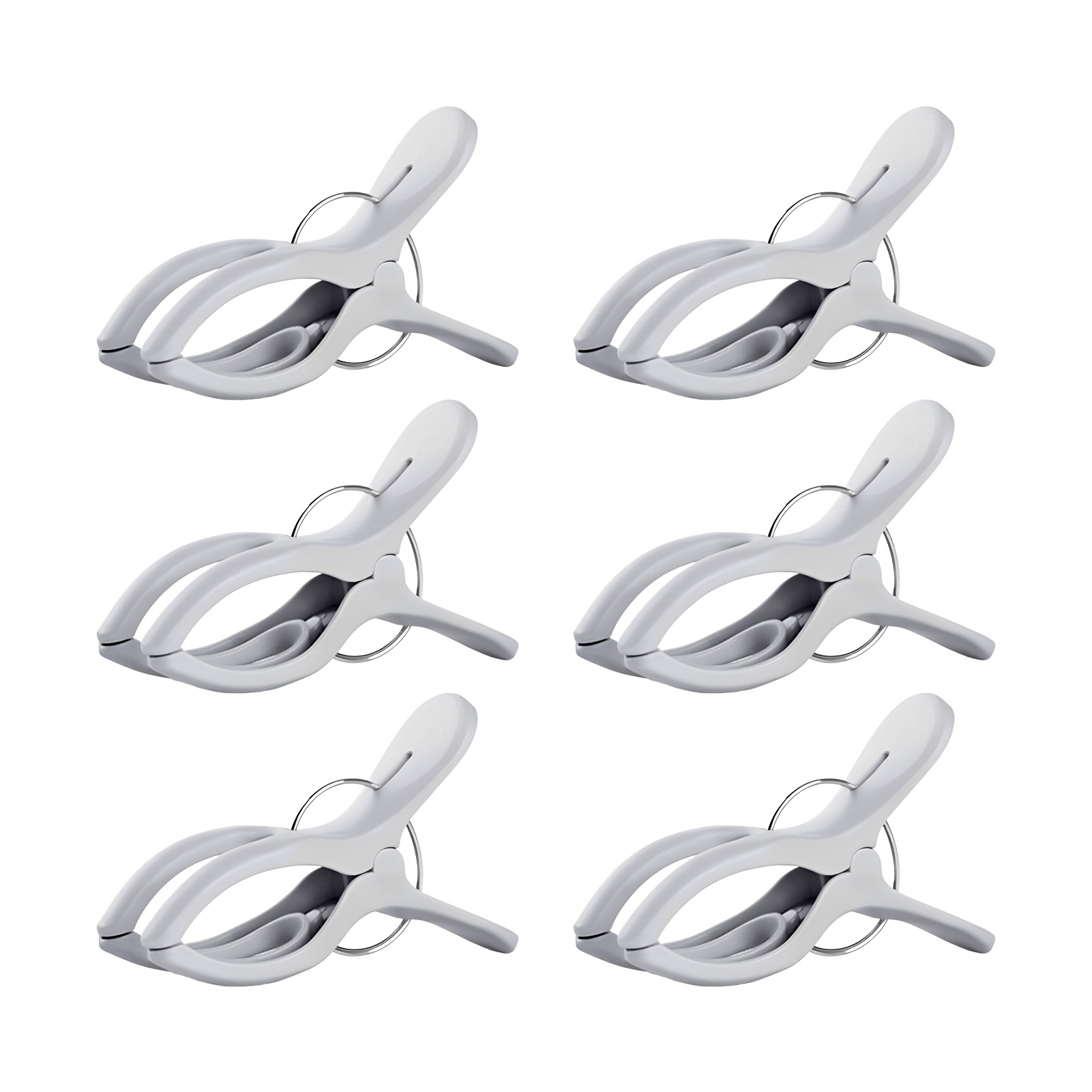 Windproof Plastic Clothespins for Bed Sheets and Quilts Drying Rack Clips Home U