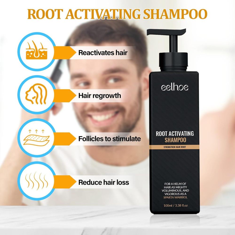 1-3X Root Activator Shampoo, SPARTAN Hair Loss Shampoo,Shampoo Root Activator - Picture 8 of 9